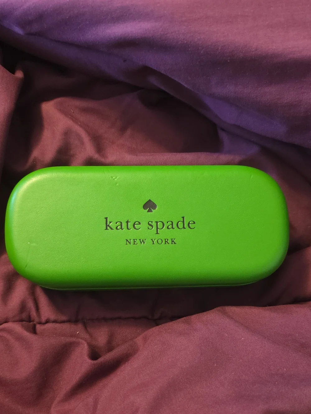 Kate Spade New York Green Sunglasses/Eyewear Case